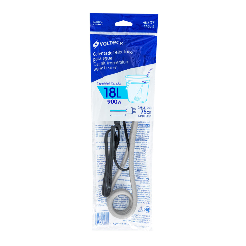CALENTADOR DE AGUA # 5 900 W 18 LITROS VOLTECH