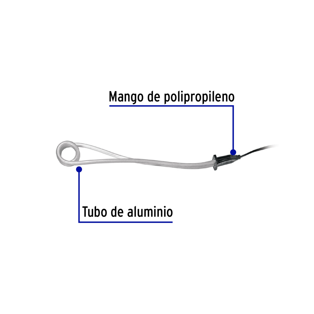 Calentador de Inmersión 1500W para 30 Litros - Rápido y Eficiente