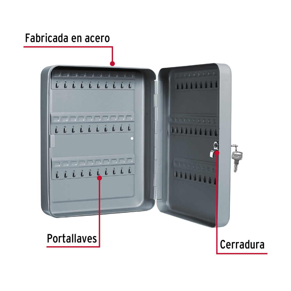 Caja Organizadora para 60 Llaves | Almacenamiento Seguro