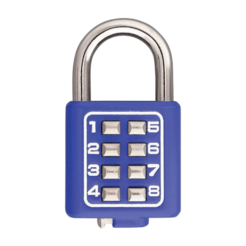 Candado Digital Phillips 35mm Azul - Seguridad Avanzada