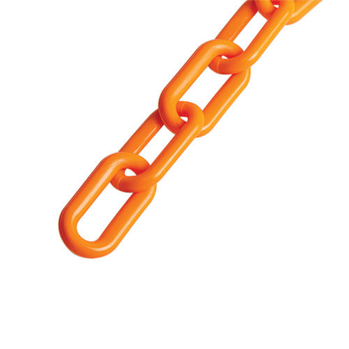 Metro de Cadena de plástico naranja 8mm - Resistente y versátil