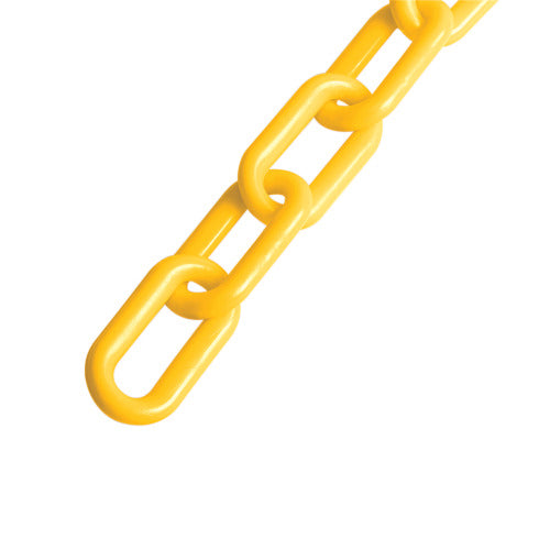 Metro de Cadena de Plástico Amarilla 8mm - Resistente y Versátil