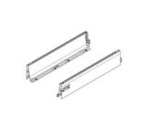 Perfil TANDEMBOX Altura L LN=650 mm - Blum