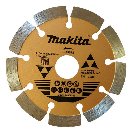Disco de Diamante Segmentado 4 1/2 Makita D-44270