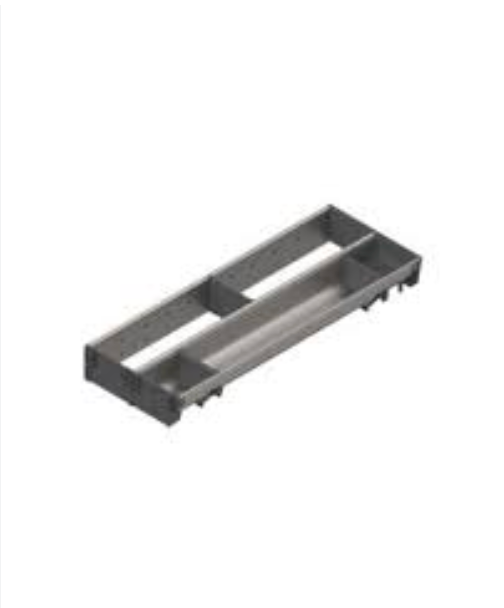 ORGA-LINE Organizador Inox-Gris 550mm para TANDEMBOX | Blum
