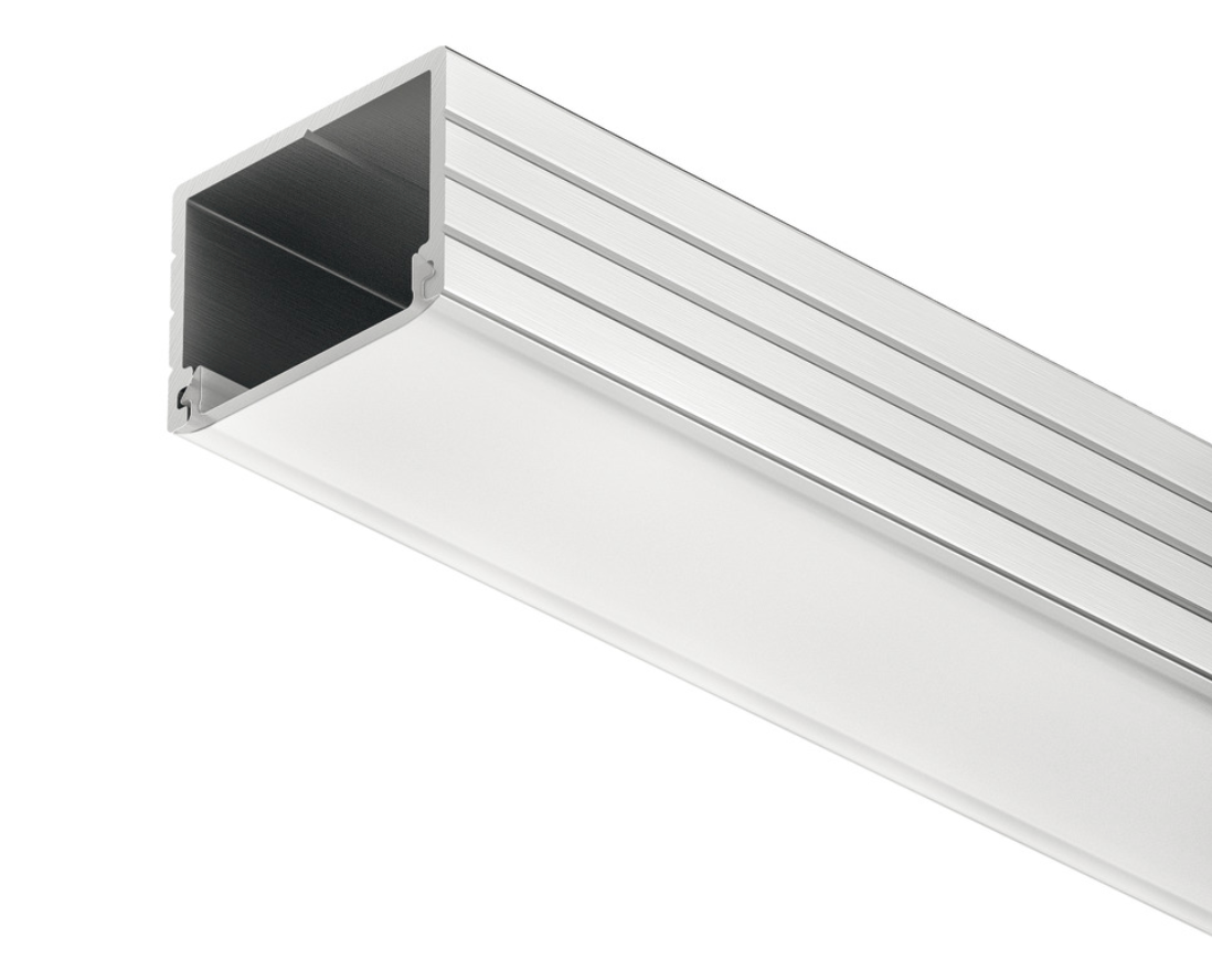 Perfil Bajo Estante Loox 2191 - Aluminio Häfele, 13mm