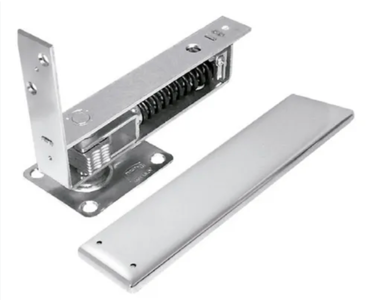 Bisagra Piso Doble Acción Mod. 1500-CS - Cromo Satinado