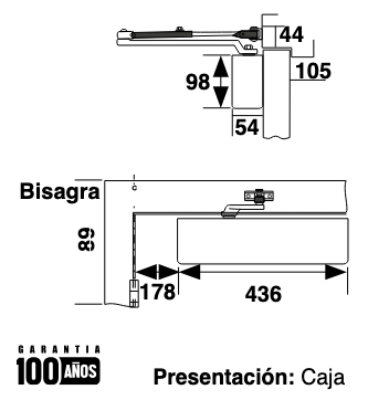 Cierrapuertas TESA XTE y XCT - Calidad y Funcionalidad