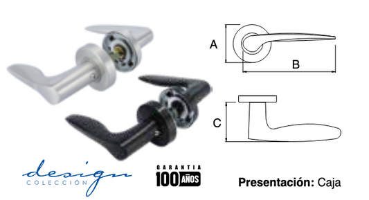 Manija Denia INOX 2R C - Seguridad y Diseño Moderno