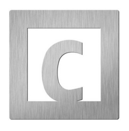 Acople INOX MATE 60x60mm - Alta Resistencia y Estilo