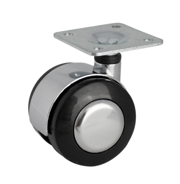 Rodaja 40mm Cromo con Freno - Movilidad Segura