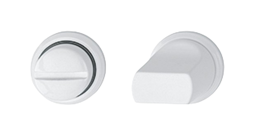 Kit WC Mini Roseta Blanco Tráfico - Hoppe | Casa Ikeda