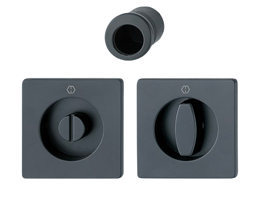 Kit para Puerta Corrediza M443 F9714 Negro - Spazio