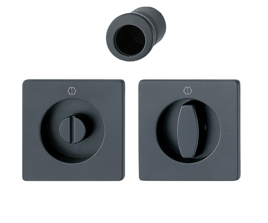 Kit para Puerta Corrediza M443 F9714 Negro - Spazio