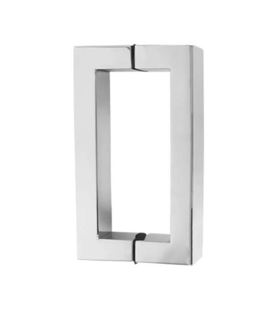 Manillón Jako Cromo 25x25x150mm para Madera y Cristal