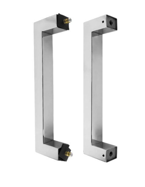 Manillón Jako Cromo 25x25x150mm para Madera y Cristal