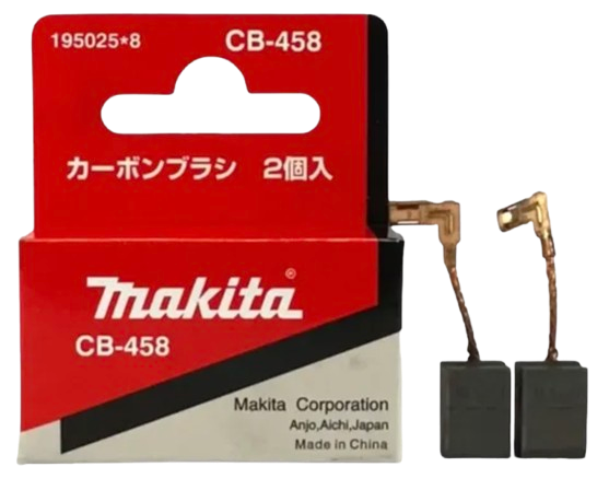 Juego de Carbones CB-458 para GA4030 y HR1840 | 18 Piezas