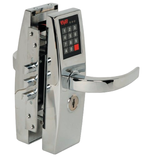 Cerradura Digital Tover DGT1CS Satinado Izq.CR