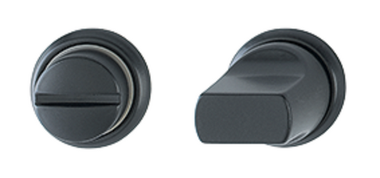 Kit W.C. M845S Mini Negro Mate 55-80mm - Compacto y Elegante