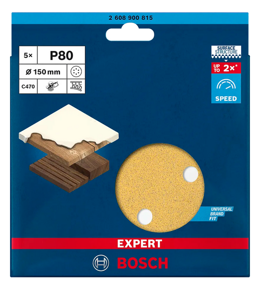 Disco de Lija Bosch Expert - Profesional y Duradero