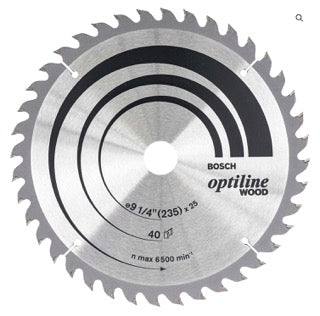 Hoja de Sierra Circular Bosch 9 1/4" - Alta Calidad