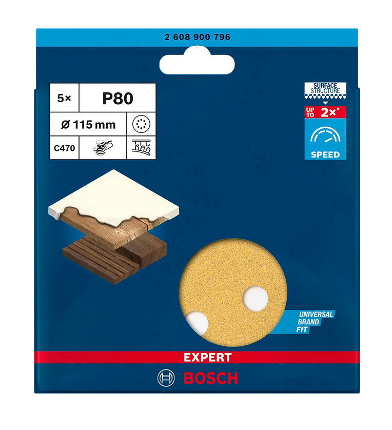Disco de Lija Bosch Expert | Alto Rendimiento Profesional