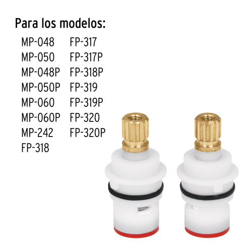 Cartucho MP-048 para Mezcladoras - Alta Durabilidad