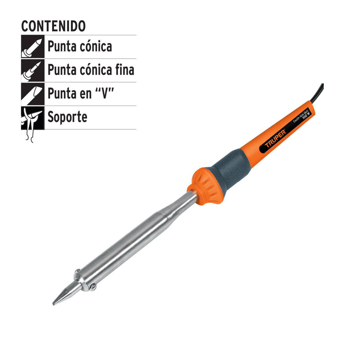 Cautín Tipo Lápiz de 100W - Precisión y Potencia