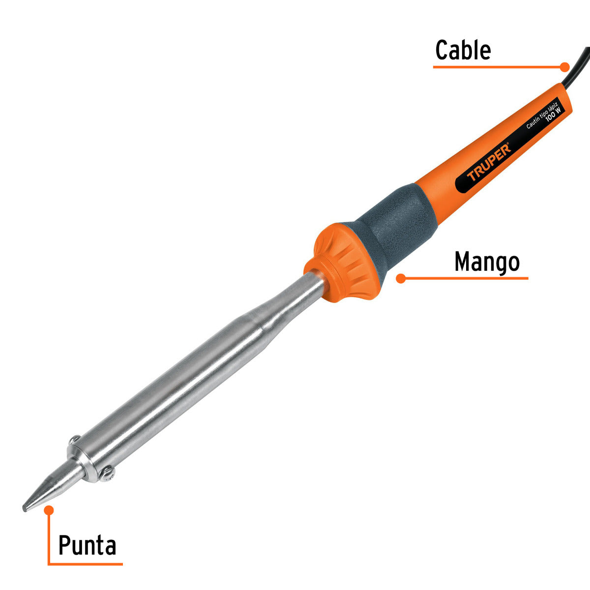 Cautín Tipo Lápiz de 100W - Precisión y Potencia