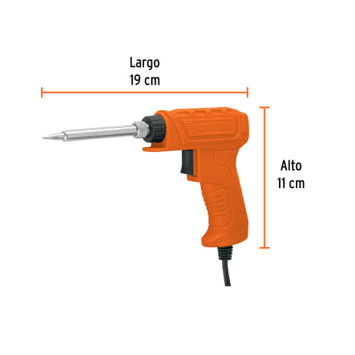 Cautín Profesional 40W Tipo Pistola - Precisión Electrónica