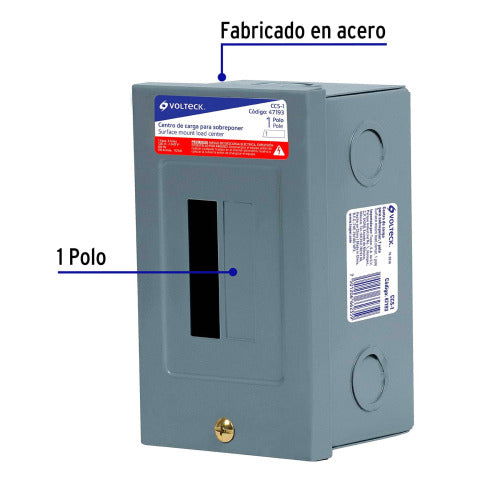 Centro de Carga Voltech - Carga Rápida 1 Polo