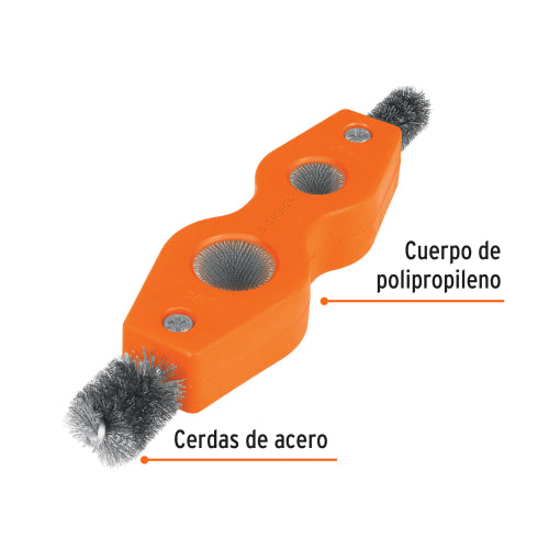 Cepillo Limpiador de Baterías 4 en 1, Elimina Corrosión