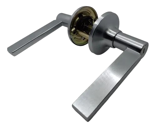 Cerradura De Manija Para Baño Yale Valencia Cromo Mate