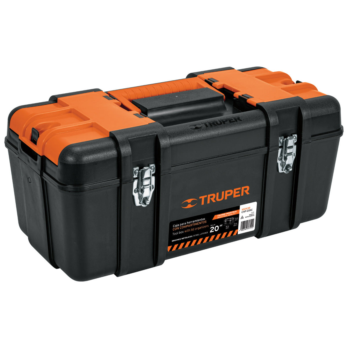 Caja para Herramientas 20" con Compartimentos - Organización Profesional