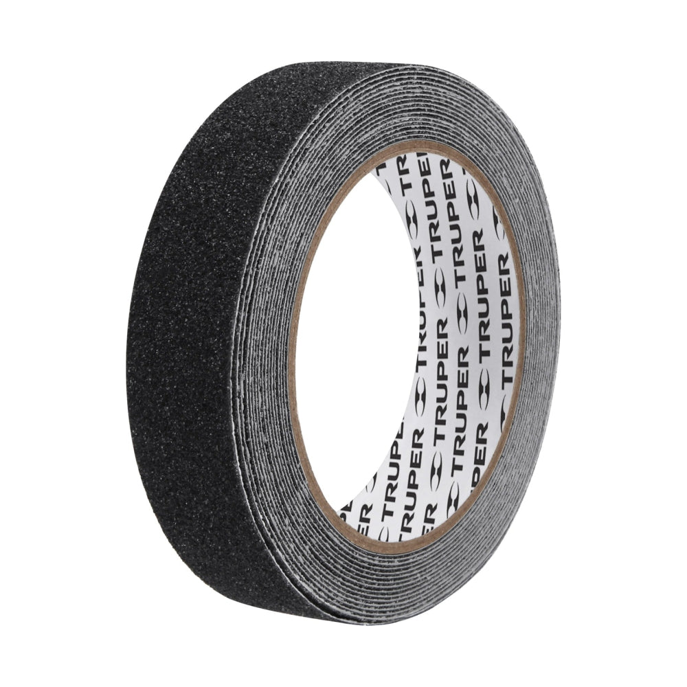 Cinta Adhesiva Antiderrapante Negra en Rollo - Ideal Seguridad