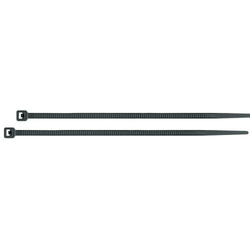 Cinchillos de Plástico Negro 100x2.5mm (100 Unidades)