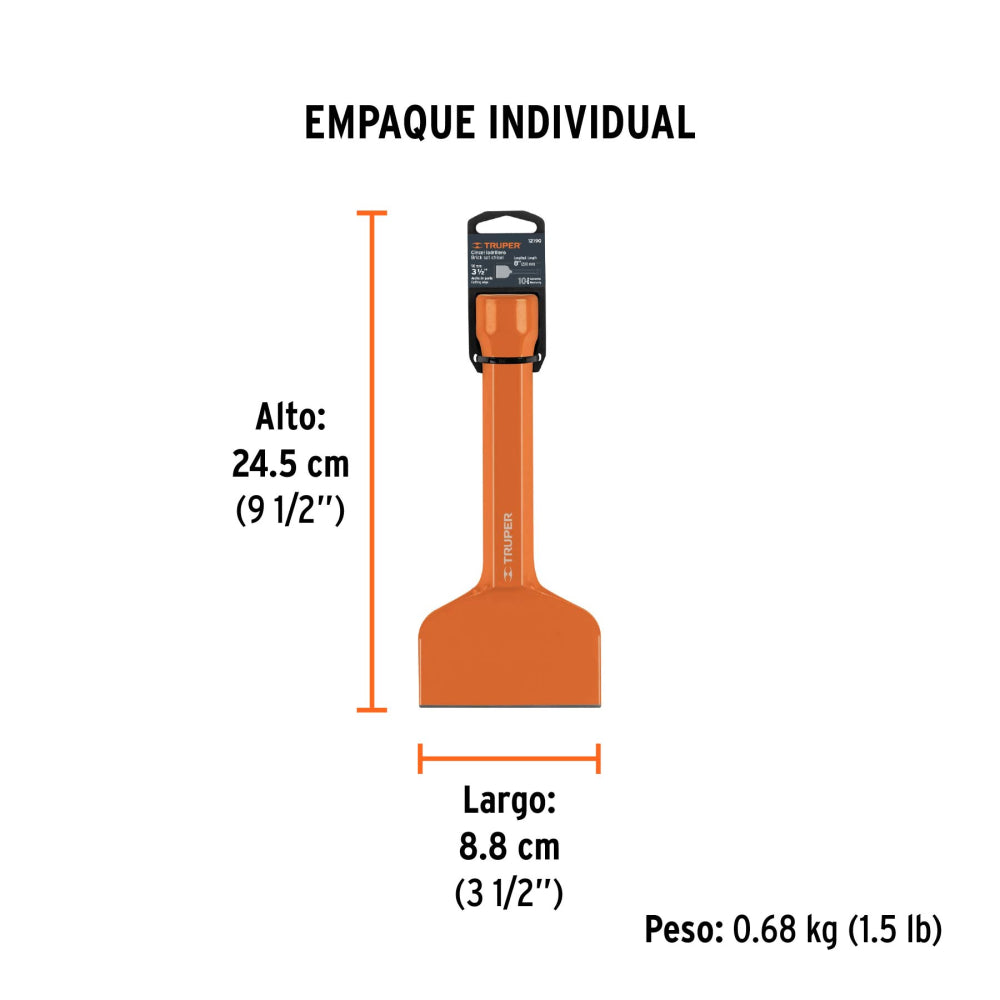 Cincel Ladrillero CL-3-1/2X8