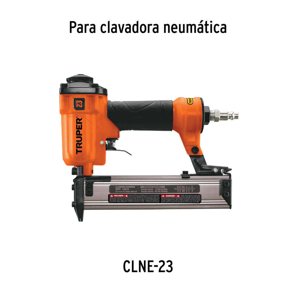 Clavos Calibre 23, 30mm x 10,000 Unidades - Ideal para CLNE-23