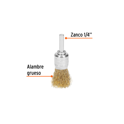Alambre de Acero Latonado Calibre 0.3 mm para Pintura