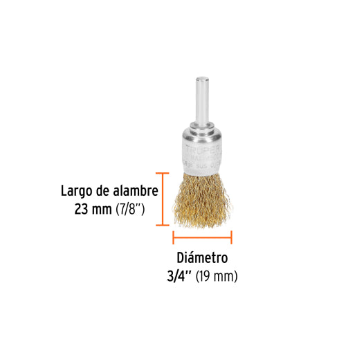 Alambre de Acero Latonado Calibre 0.3 mm para Pintura