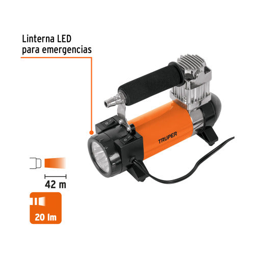 Compresor Portátil 12V para Autos – Compacto y Eficiente
