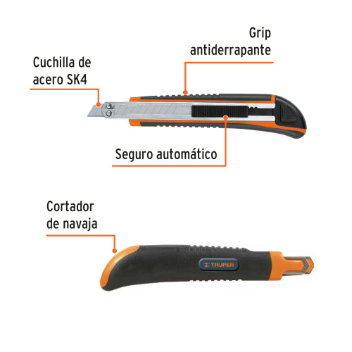 Cutter Profesional con Cambio Automático y Navajas SK4