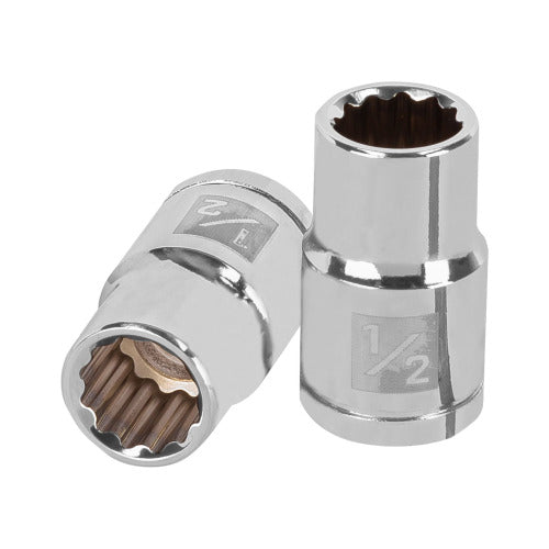 Dado de 12 Puntas 1/2" Acero Cromo Vanadio - Alta Resistencia