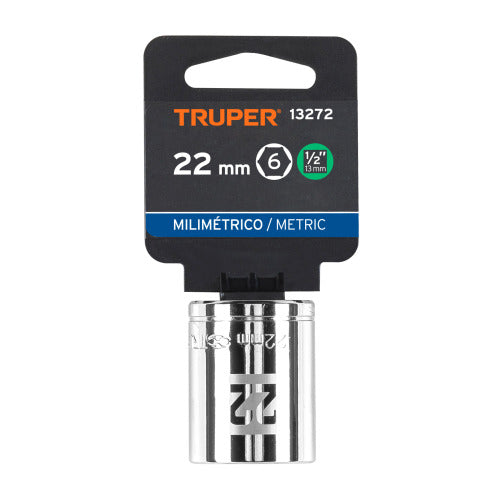 Dado 6 Puntas 1/2' 22mm - Alta Resistencia y Durabilidad
