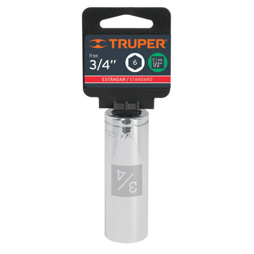 Dado Largo 3/4" 6 Puntas - Acero Resistente D-5324-H