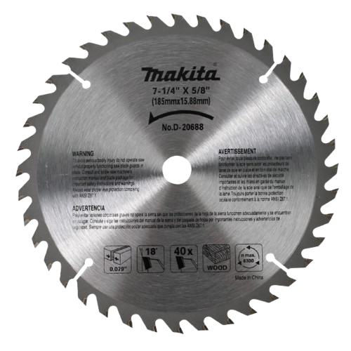 Sierra Circular 7 1/4" para Madera - Corte Profesional
