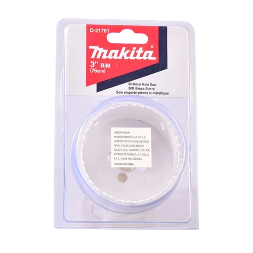 Broca Sierra Bi-Met 3" para Makita - Corte Preciso y Duradero