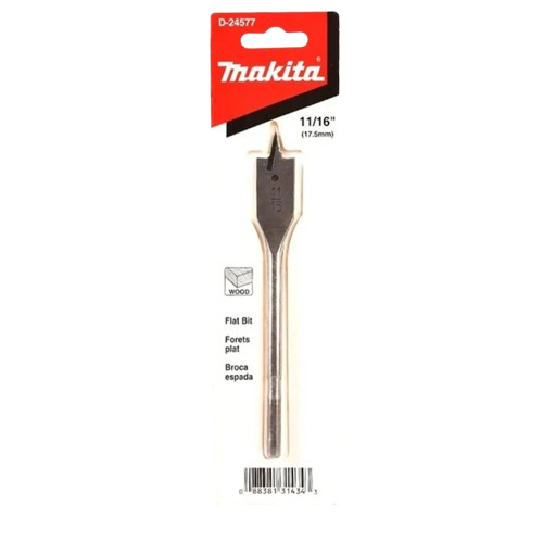Broca Plana de Precisión 1 1/16" x 6" | Herramientas de Calidad