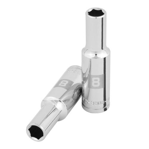 Dado Largo 8mm 6 Puntas 3/8" - Herramienta Profesional