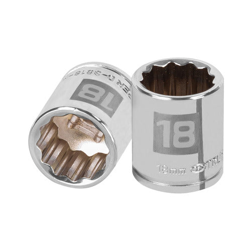 Dado de 12 Puntas 3/8' - Herramienta Profesional 18mm